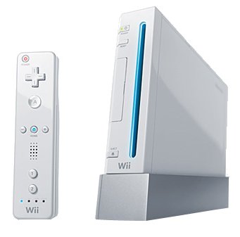 nintendo wii red white yellow